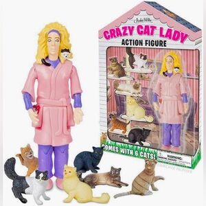 Archie McPhee CRAZY CAT LADY - NEW